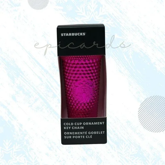 buy black studded starbucks cup Matte Black Soft-Touch Studded Cold Cup - 24 fl oz main image 1